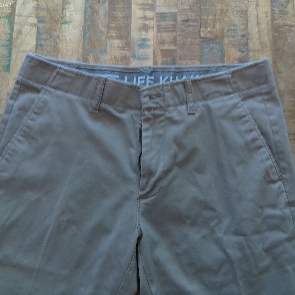 Haggar Life Khaki Slim Fit Comfort Chino Pants 34x32